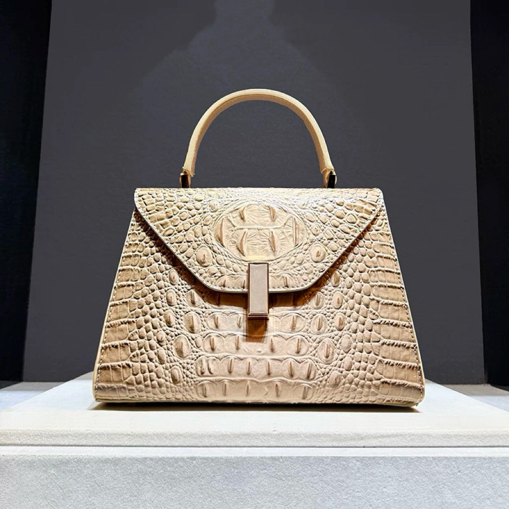 Women's Alligator Print High-grade Fashionable Stylish Handbags