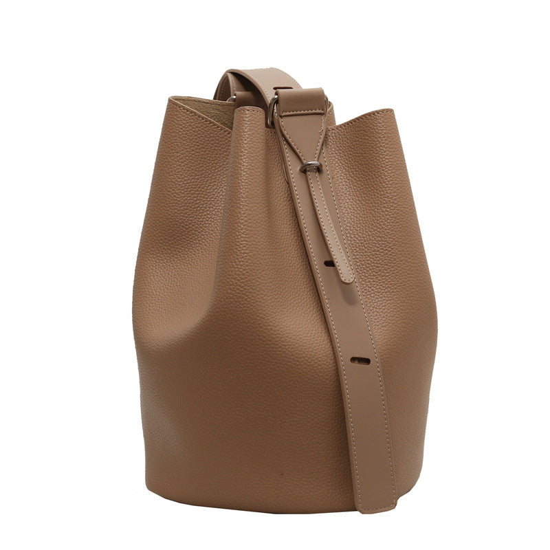 Women's Large Capacity Fashion Minority Design Bucket Bag