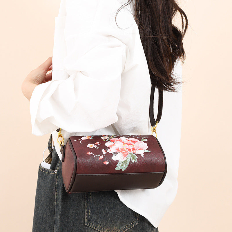 Textured Ethnic Style Embroidered Mother Chinese Bags