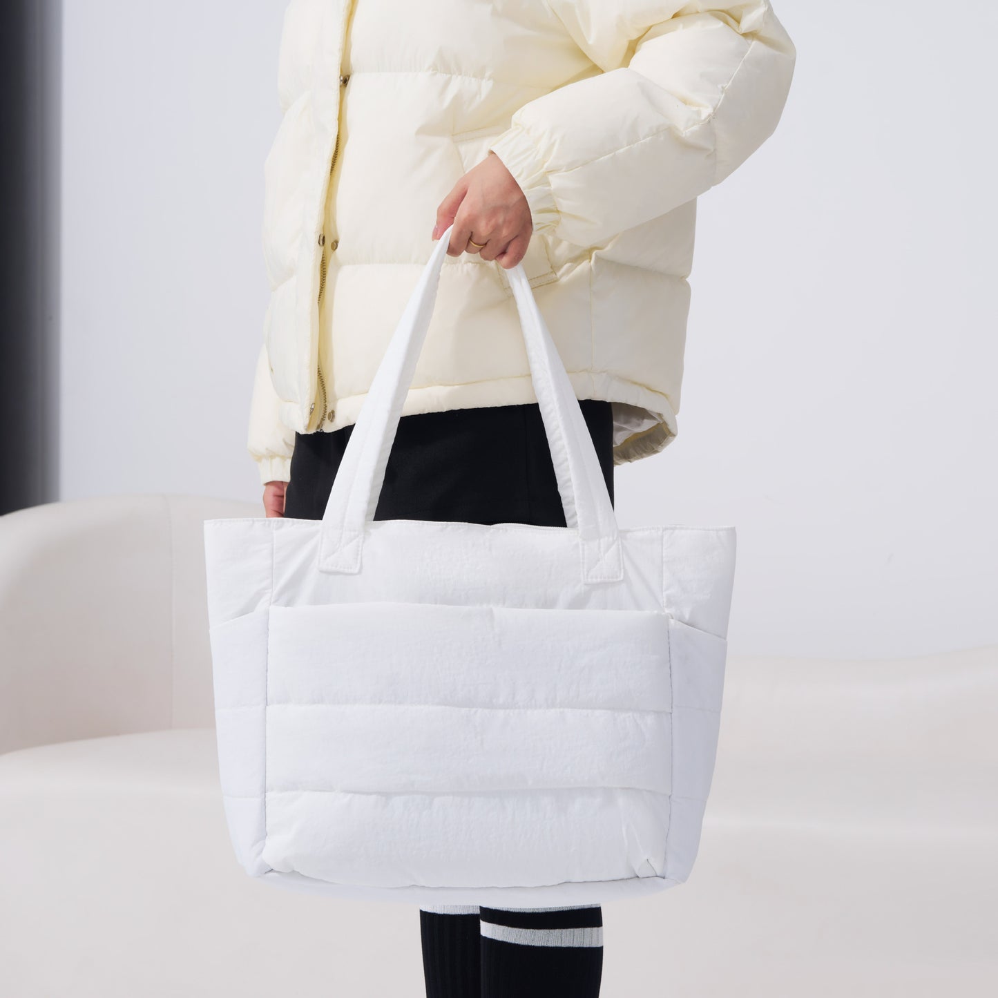 Women's Commuter Lightweight Fashion Cotton Clothes Women's Shoulder Bag