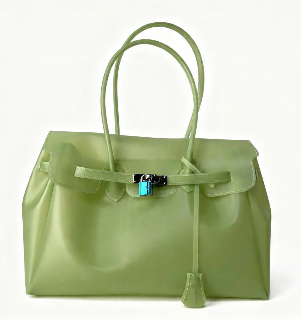 Gel Summer Commuter Fashion Transparent Large Capacity Bags