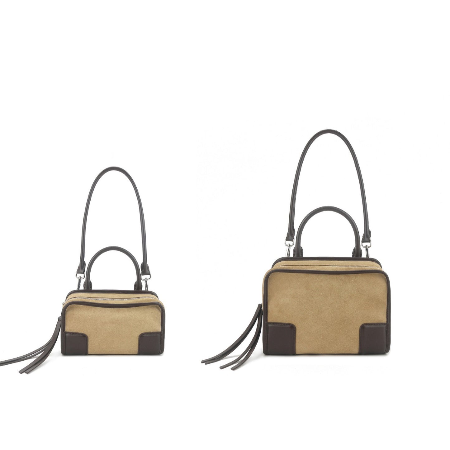 Lazy Loose Cowhide Leather Large Capacity Portable Bags