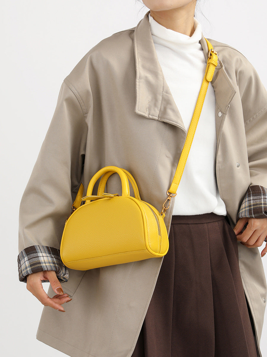 Genuine Leather High-grade Western Style Fashion Large Bags