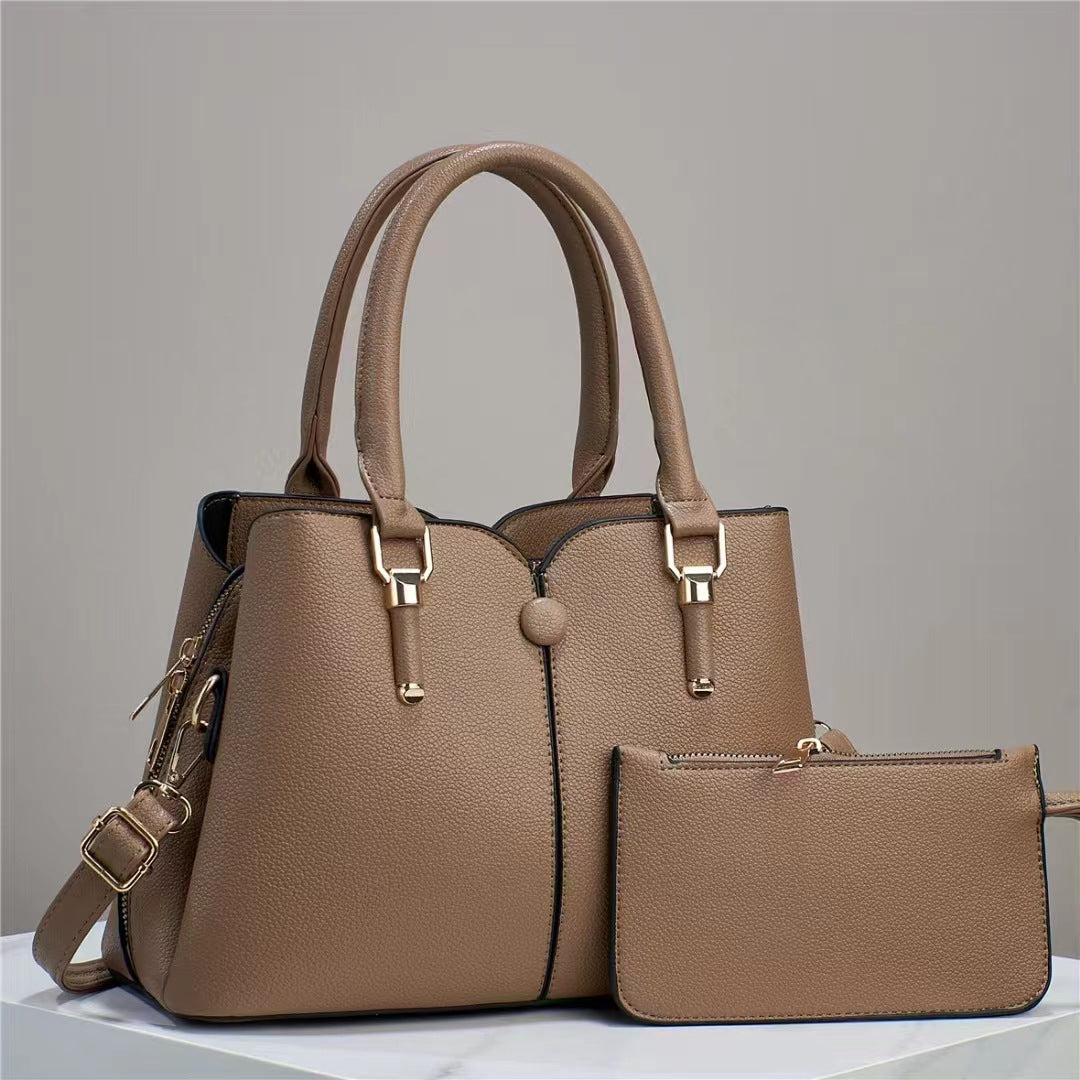 Women's Large Capacity Fashion Versatile Practical Simple Bucket Bag