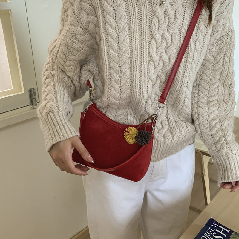 Women's Mori Cute Trendy Feeling Matte Leather Fashion Men's Bags