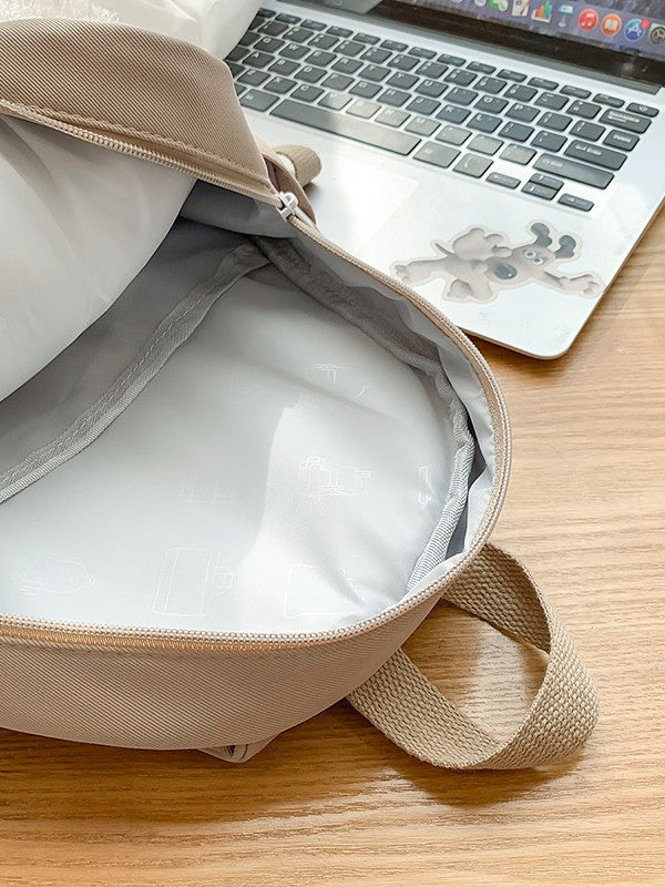 Women's Cute Cartoon Fashion Good-looking Design Sense Niche Leisure Backpack