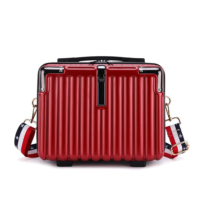 Cool Suitcase Inch Hook Unisex Simple Cosmetic Case