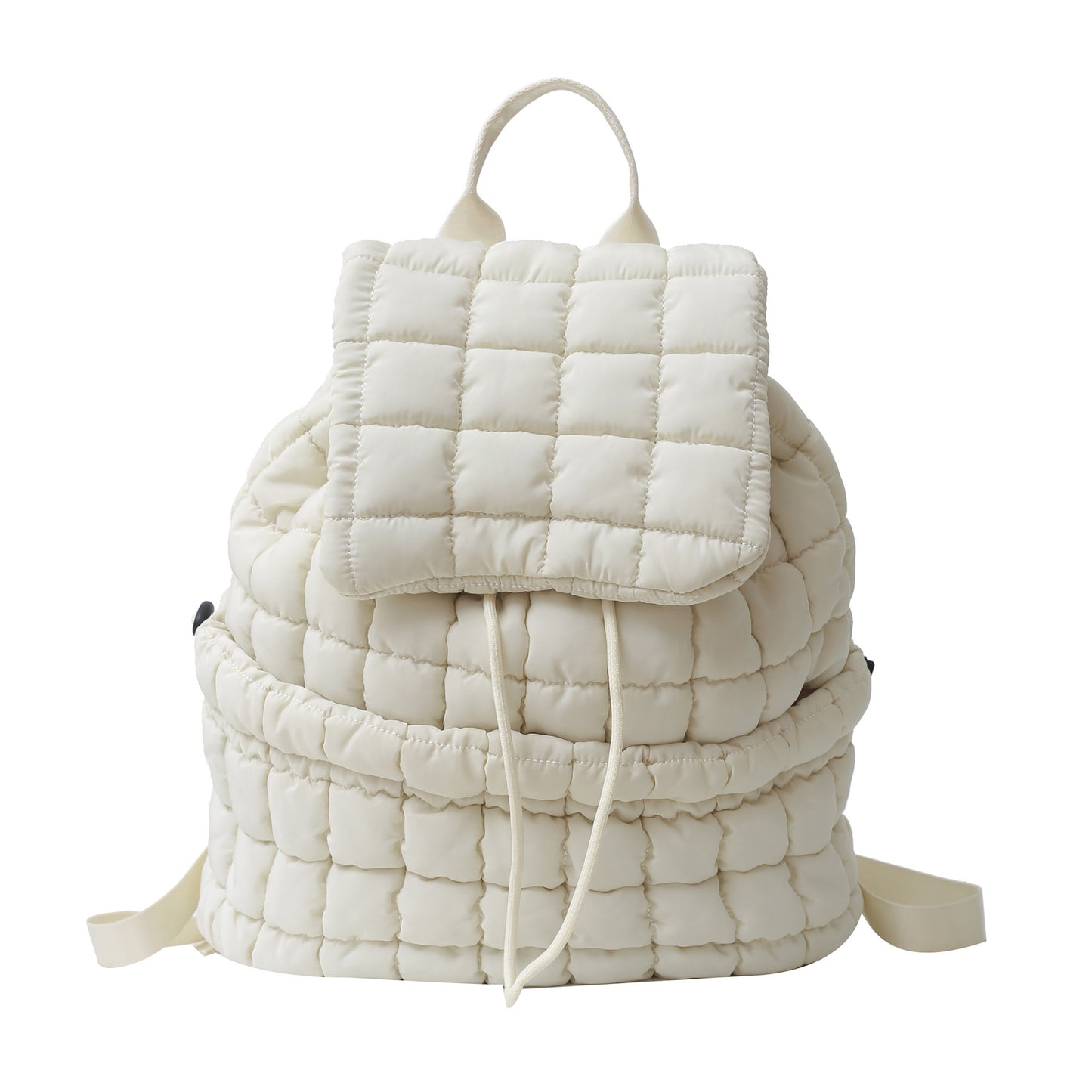 Women's Fashion Commuter Large Capacity Fluffy Plaid Backpacks