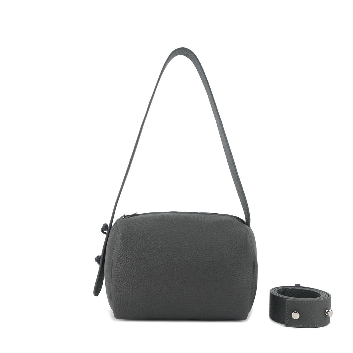 Women's Pillow High-grade First Layer Cowhide Underarm Women's Shoulder Bag