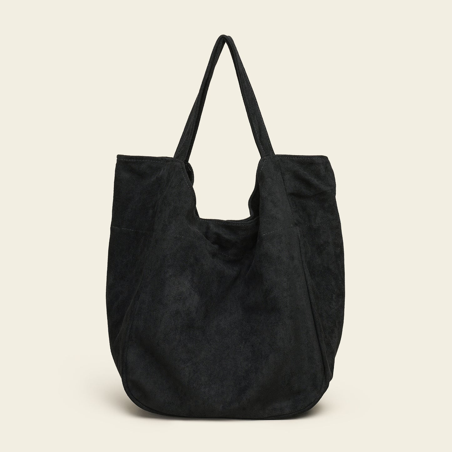 Women's Style Deerskin Veet Versatile Vintage Flannel Tote Bags