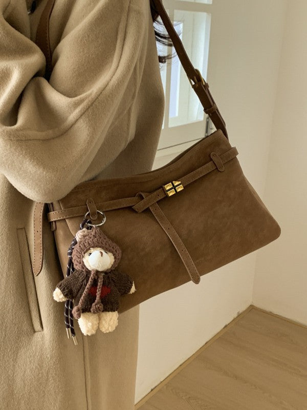 Women's Fashion Retro Frosted High-grade Underarm Women's Shoulder Bag