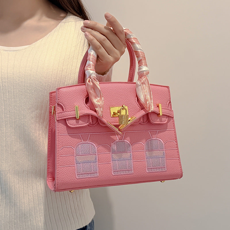 Women's Western Style Kelly Large Capacity Fashion Women's Messenger Bag
