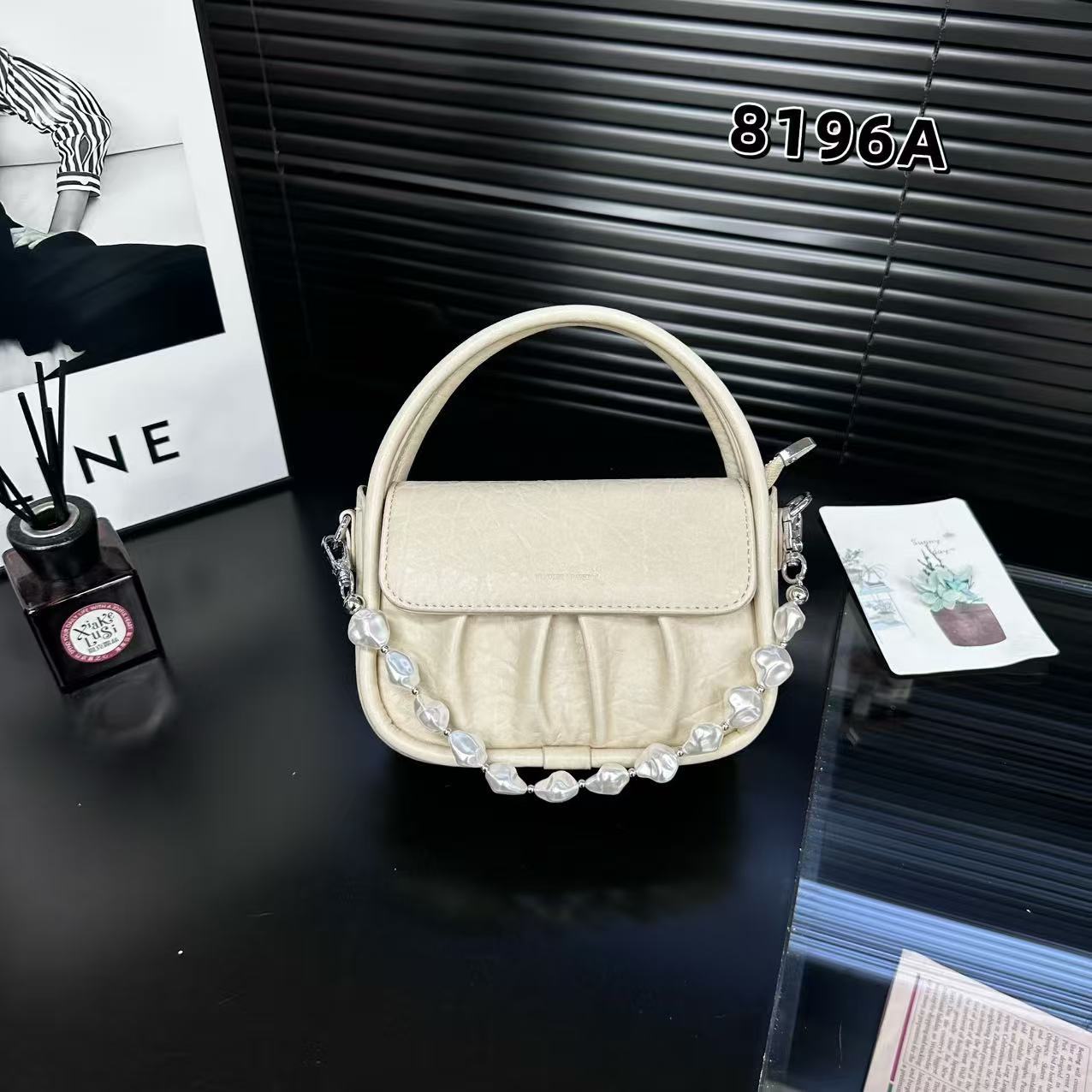Women's Sweet Niche Mini Exquisite Pleated Western Women's Messenger Bag