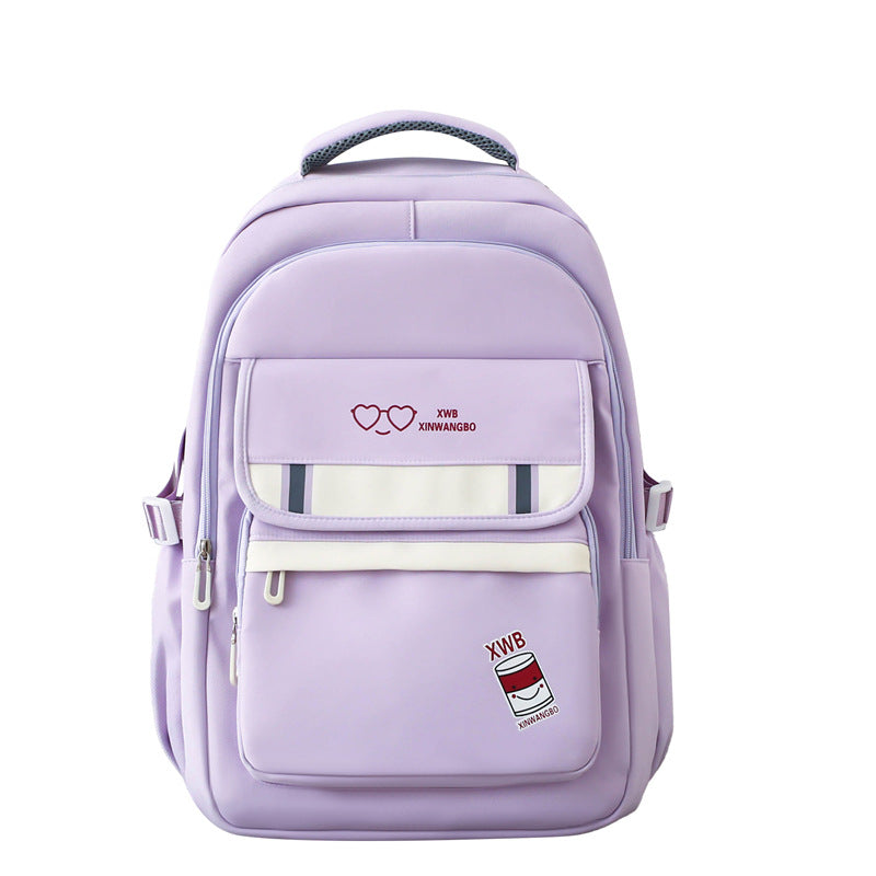 College Style Large Capacity Good-looking Lightweight Junior High Backpacks