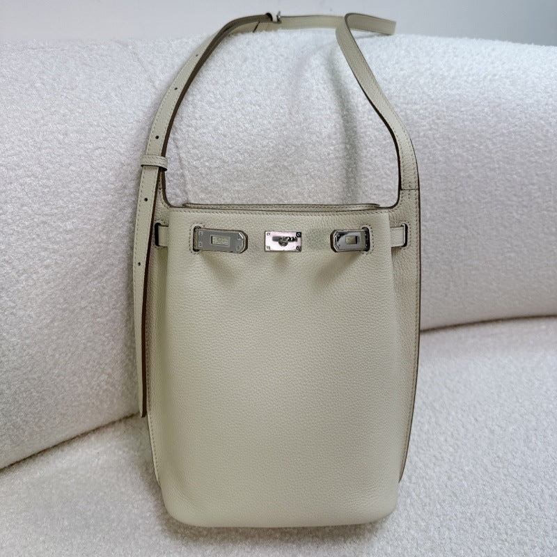Women's High-grade First Layer Cowhide Kelly Large Bucket Bags