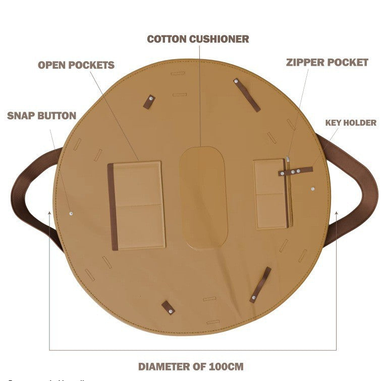 Beautiful Women's Camping Storage Large Capacity Women's Shoulder Bag