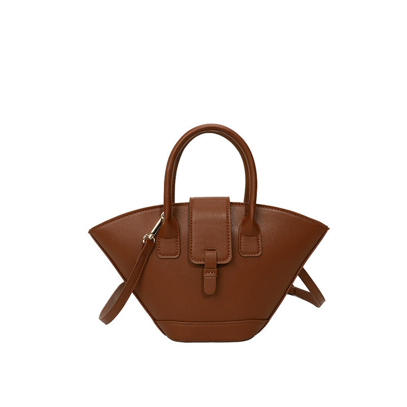 Women's Style Retro Popular Fan Classic Pure Color Trendy Elegant Women's Shoulder Bag