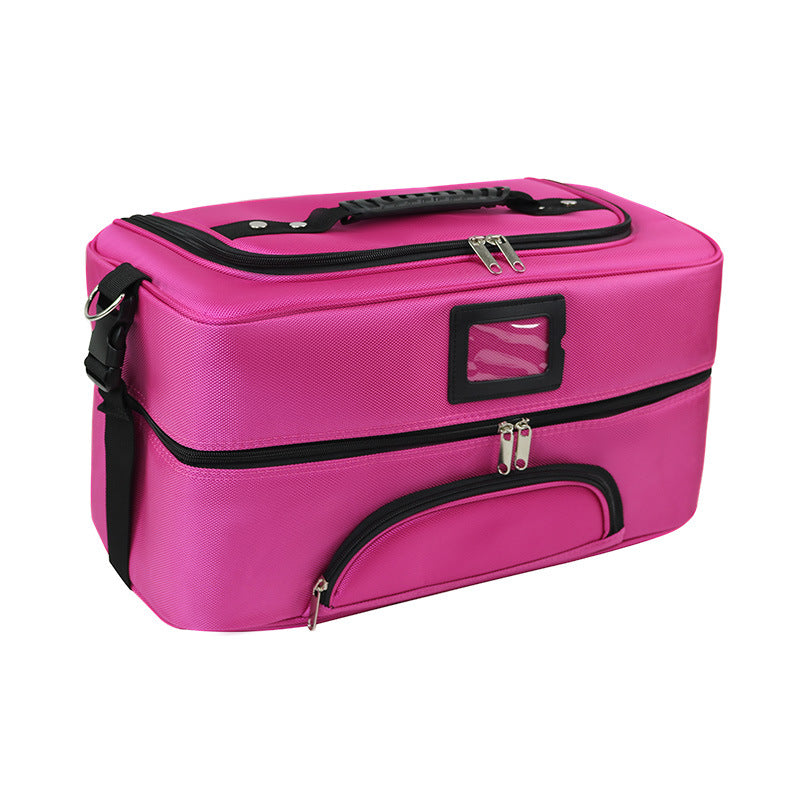 Portable Professional Tattoo Embroidery Manicure Household Storage Large Makeup Bag