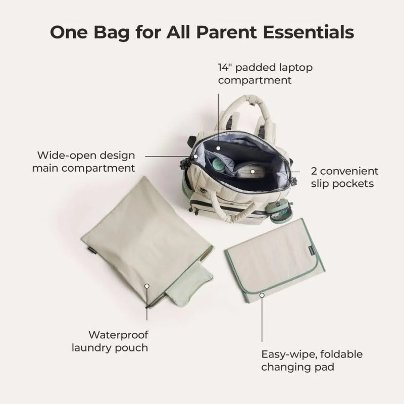 Striped Mummy Waterproof Large Capacity Fashion Backpacks