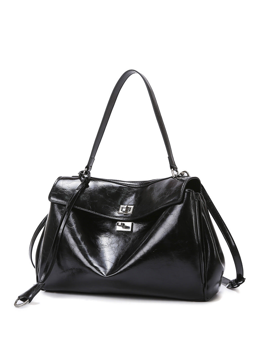 Stylish Women's Large Capacity Commuter Texture Handbags