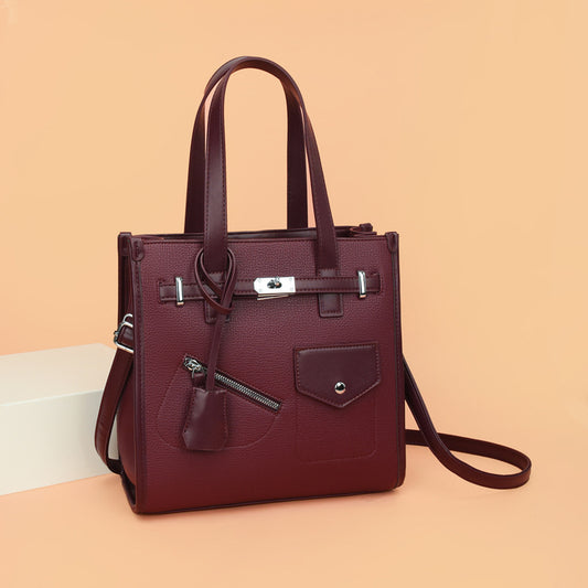 Women's Large Capacity Kelly Simple Western Style Women's Shoulder Bag