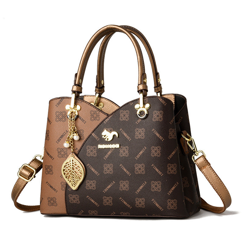 Women's Trendy Diagonal Versatile Elegant Portable Fashion Women's Handbag