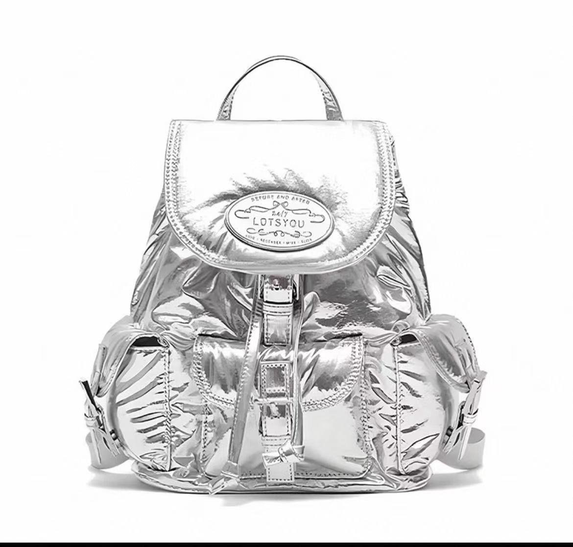 Fashion New Jin Embroidered Drawstring Leisure Backpacks