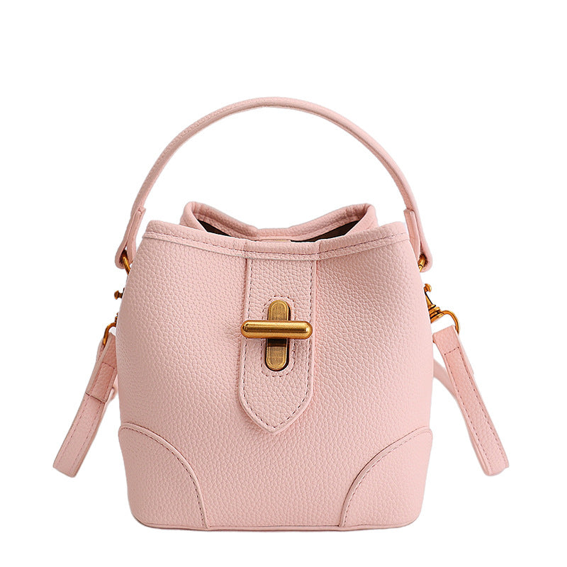 Women's Retro Minority Pink Fashionable High-grade Simple Bags