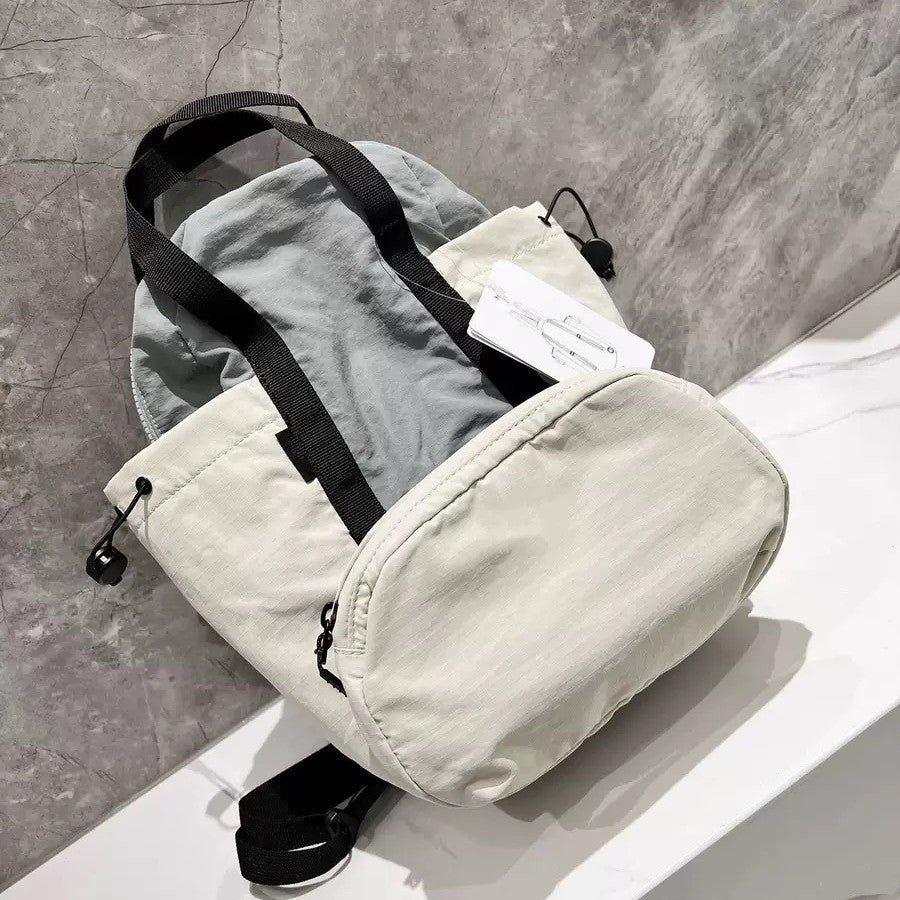 Home Lightweight Waterproof Mother Multifunctional Slanted Leisure Backpack