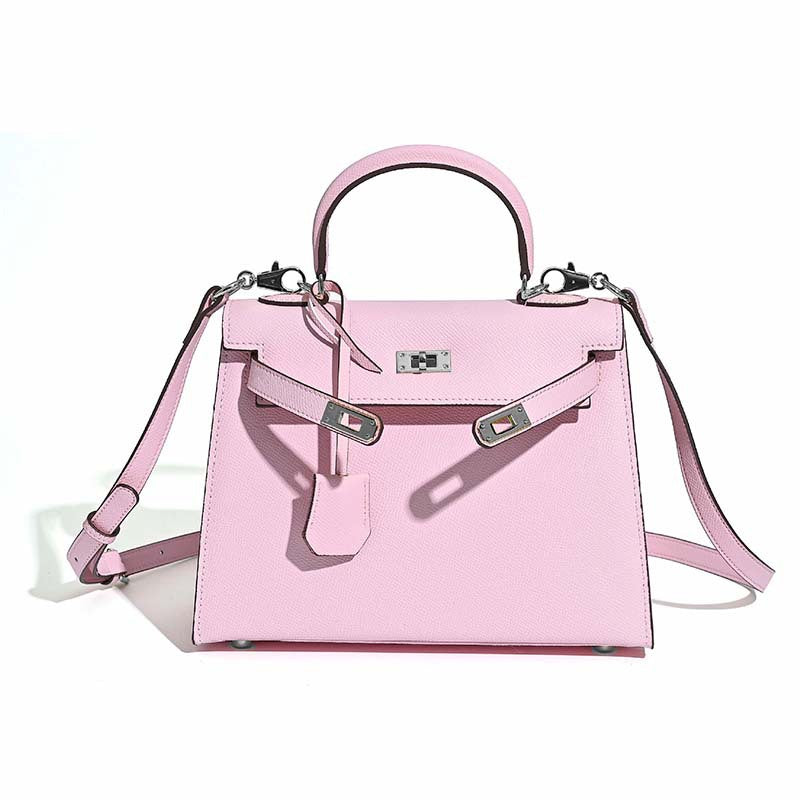 Women's Generation Kelly Palm Print Cowhide High-grade Bags