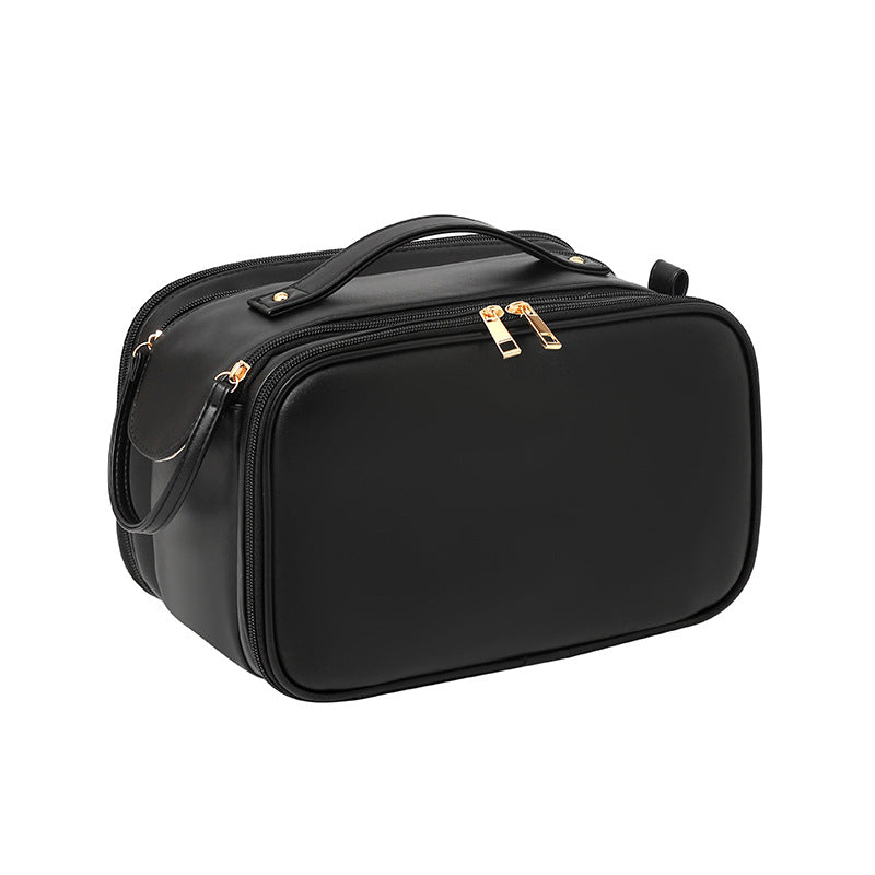 Women's Portable Large Capacity Wash Brush Storage Makeup Bag