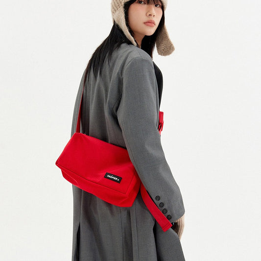 Women's & Men's Red Toast For Couple Trendy Bags
