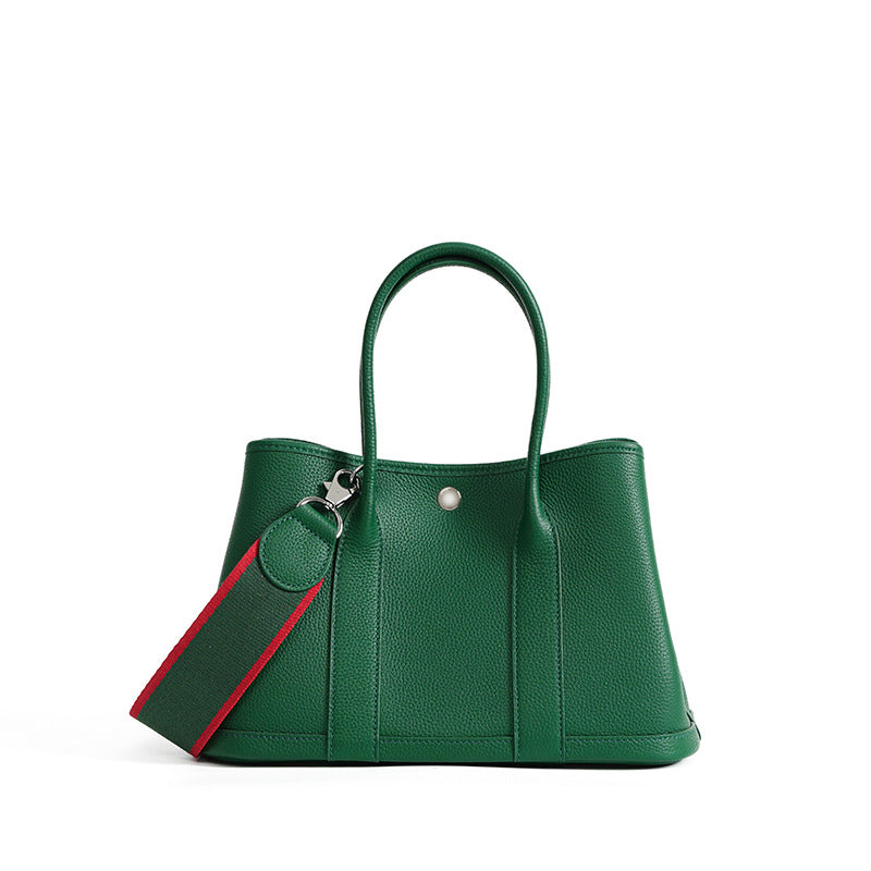 Women's Layer Cowhide Commuter Large Capacity Genuine Leather Women's Handbag