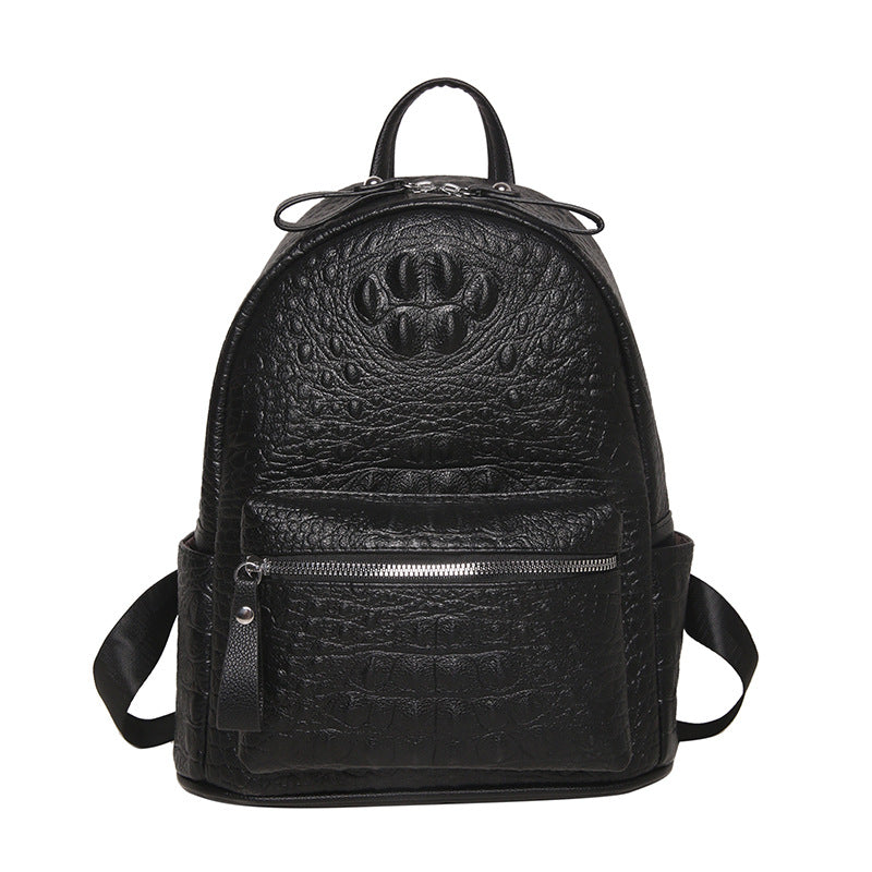 Women's Korean Versatile Large Capacity Simple Texture Women's Backpack