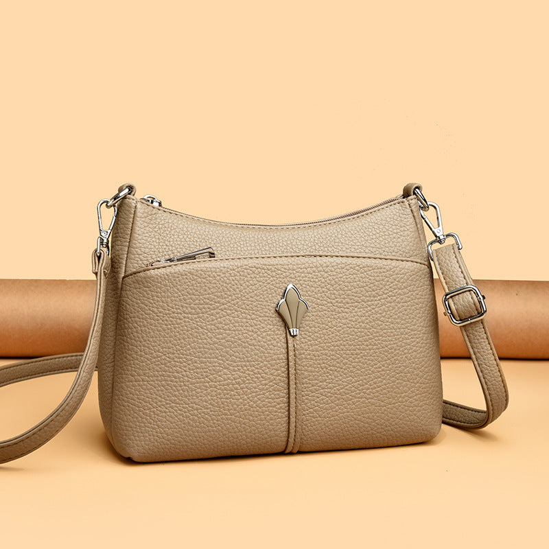 Niche Texture Underarm Simple Mom Commuter Small Square Bags
