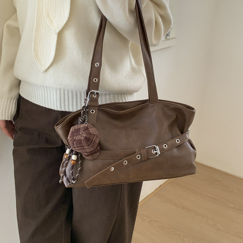 Women's Commuter Niche Exquisite Versatile Large Capacity Underarm Bag