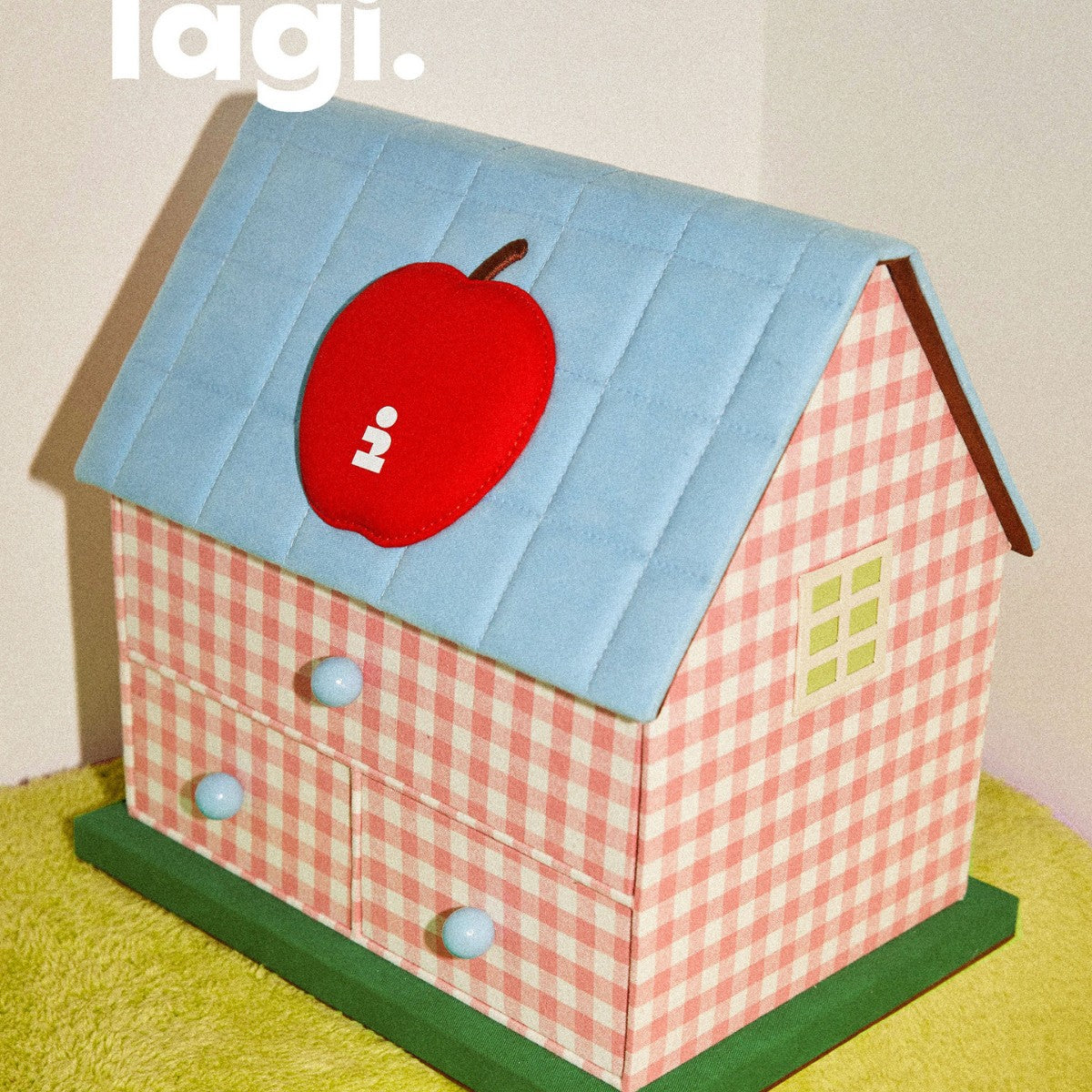 Apple House Bulging Imagination Storage Box Desktop Cosmetic Case