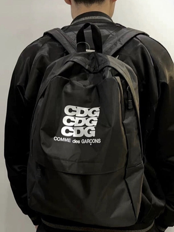 Slouchy Fashion Waterproof Letter Large Capacity Leisure Backpack