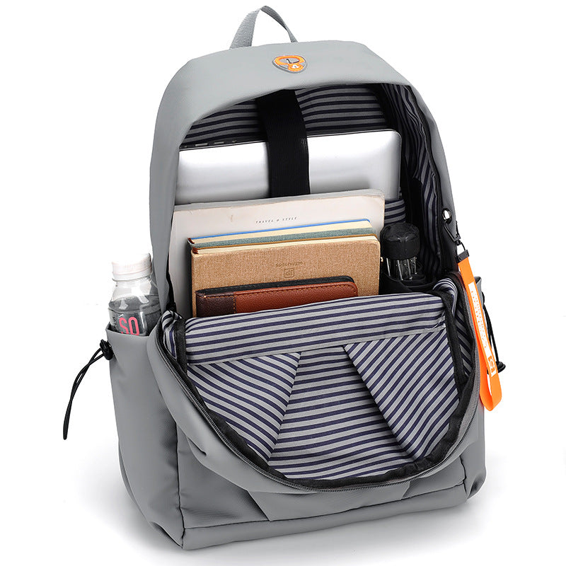 Men's Trendy Computer Large Capacity College Leisure Backpack