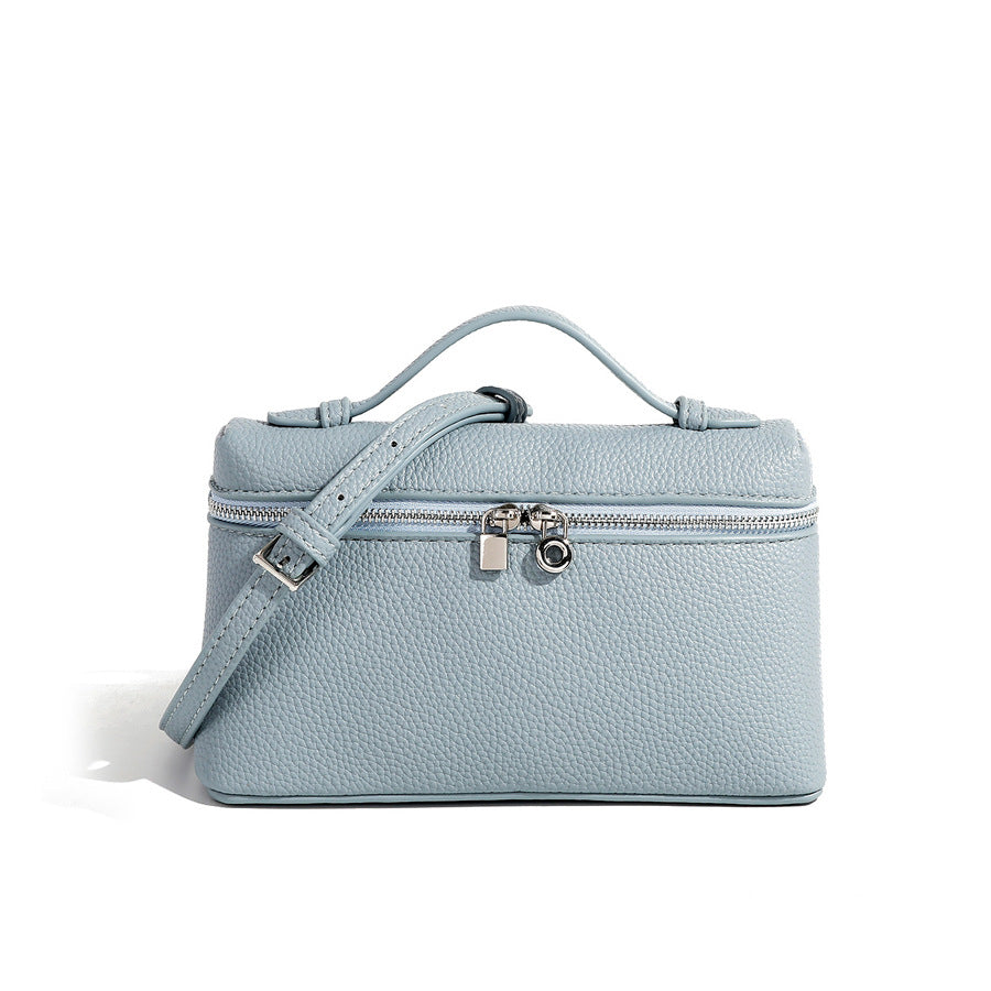 Women's Light Luxury Color Portable Leather Soft High Sense Fashion Women's Shoulder Bag