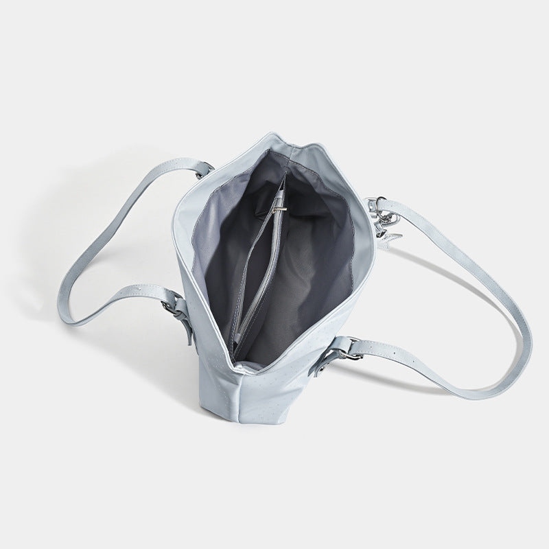 Women's Design Blue Pillow-shaped Underarm Commuter Women's Shoulder Bag