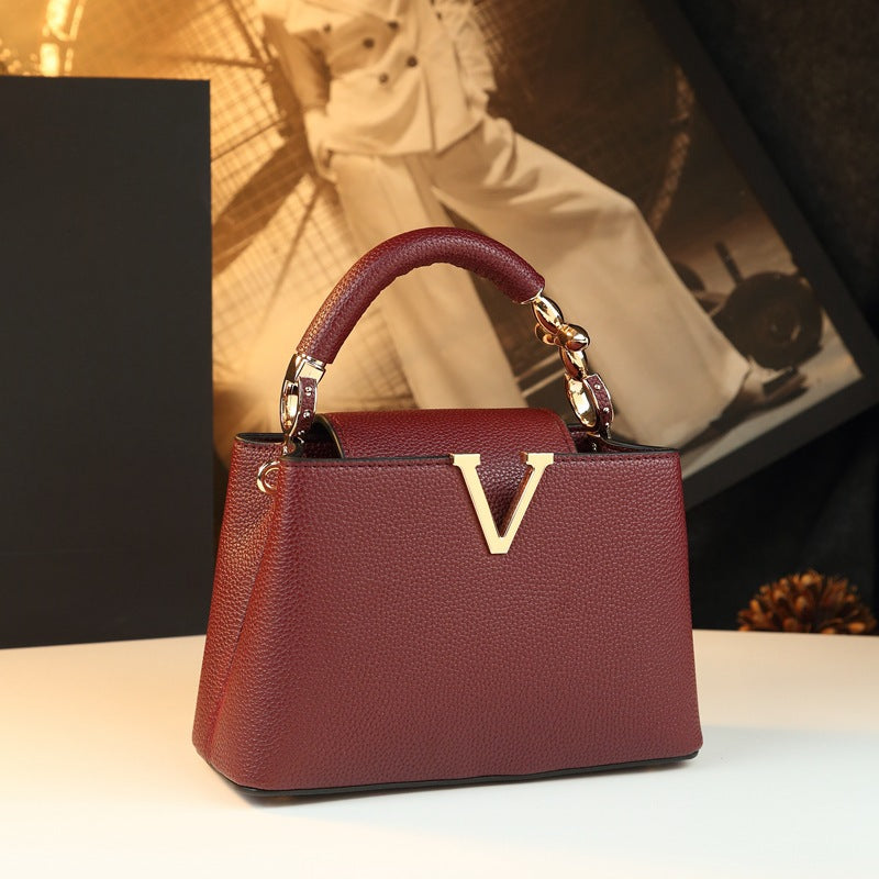 Women's Commuting Elegant Light Luxury Portable Kelly Women's Handbag