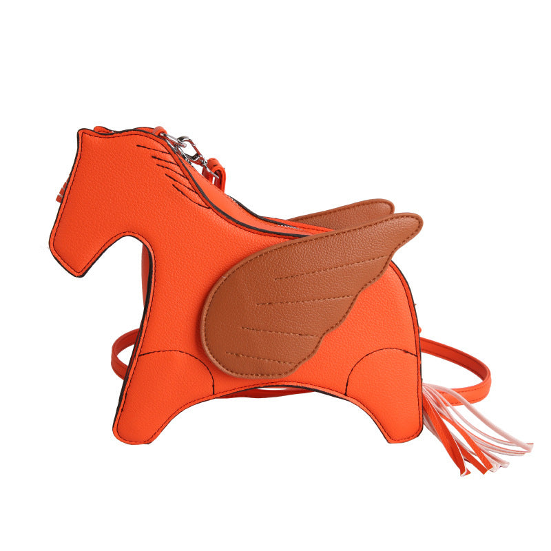 Women's Personalized Pony Creative Doll Niche Mobile Women's Messenger Bag