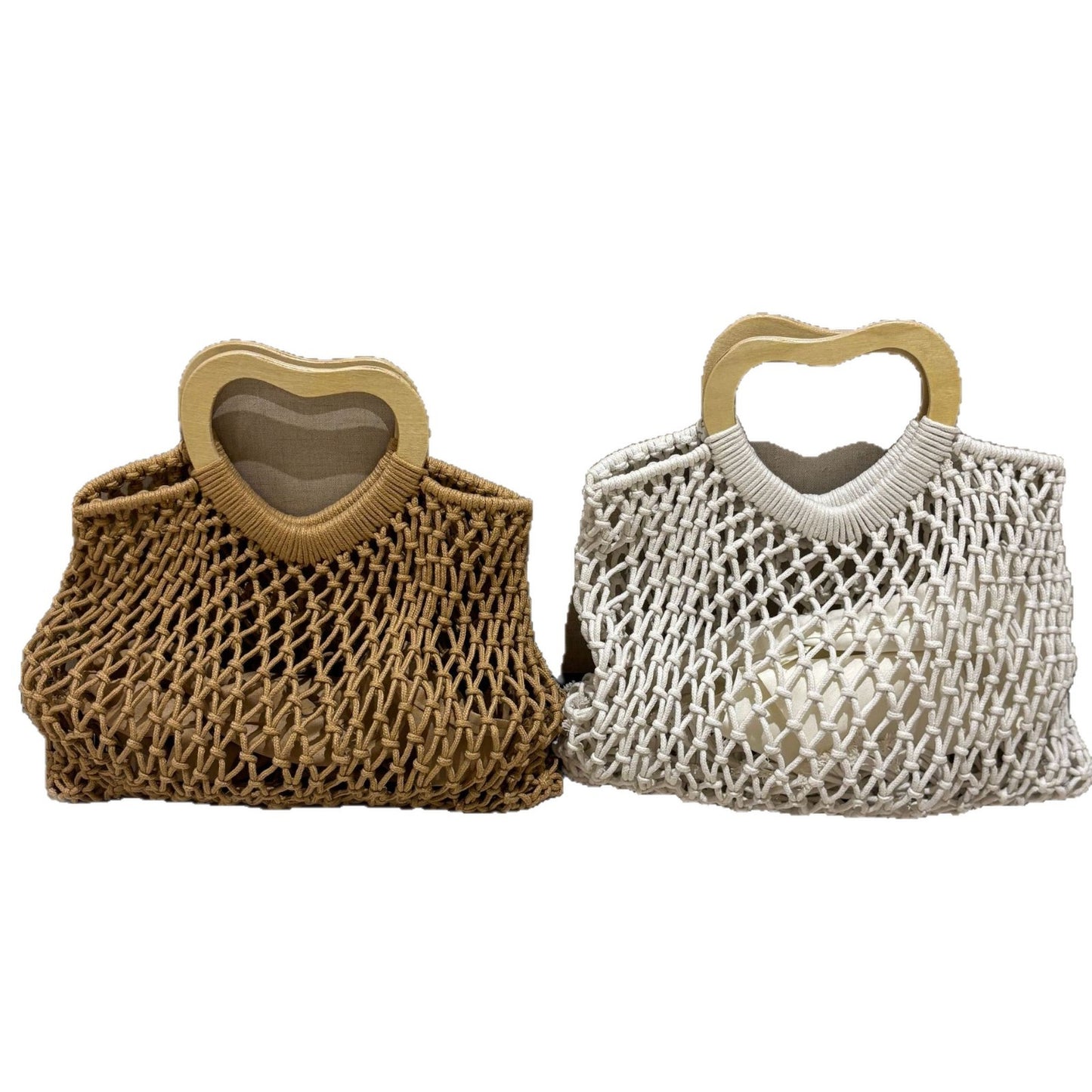 Minority Straw Hollow Woven Summer Vacation Women's Shoulder Bag
