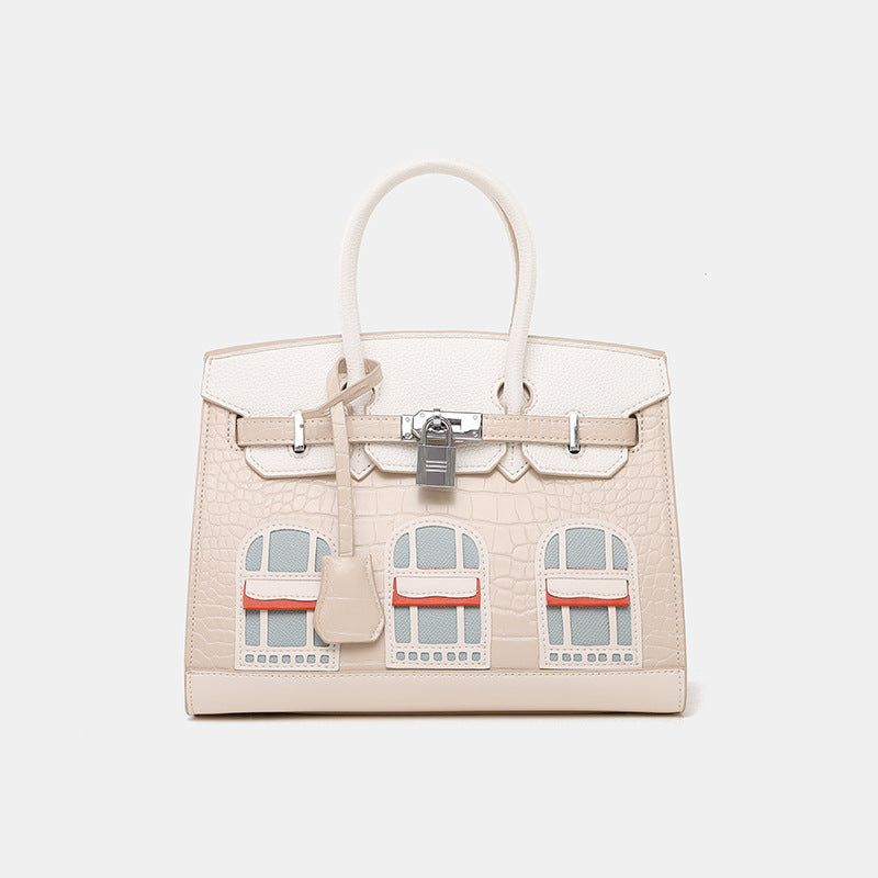 Women's Classic High-grade Crocodile Pattern Niche House Bags
