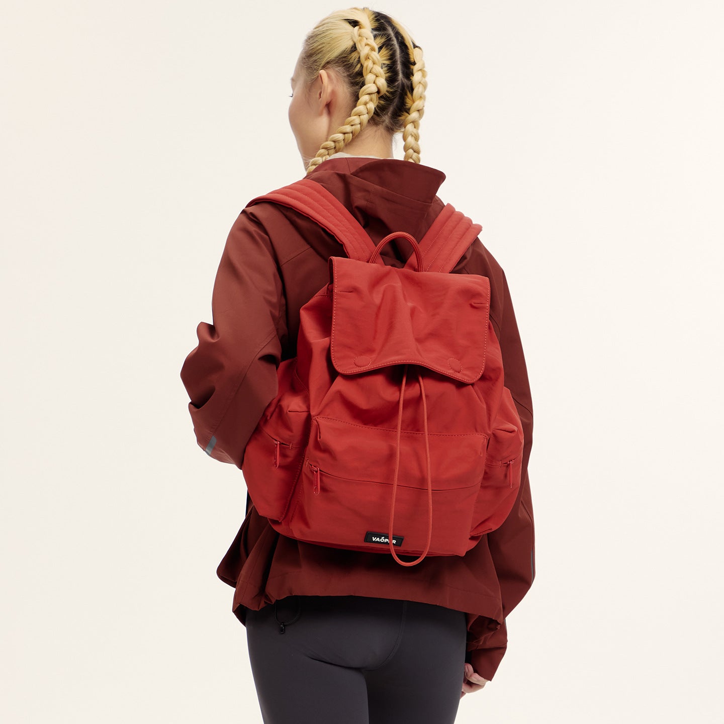 Women's Hello Lightweight Large Capacity Good-looking Red Women's Backpack