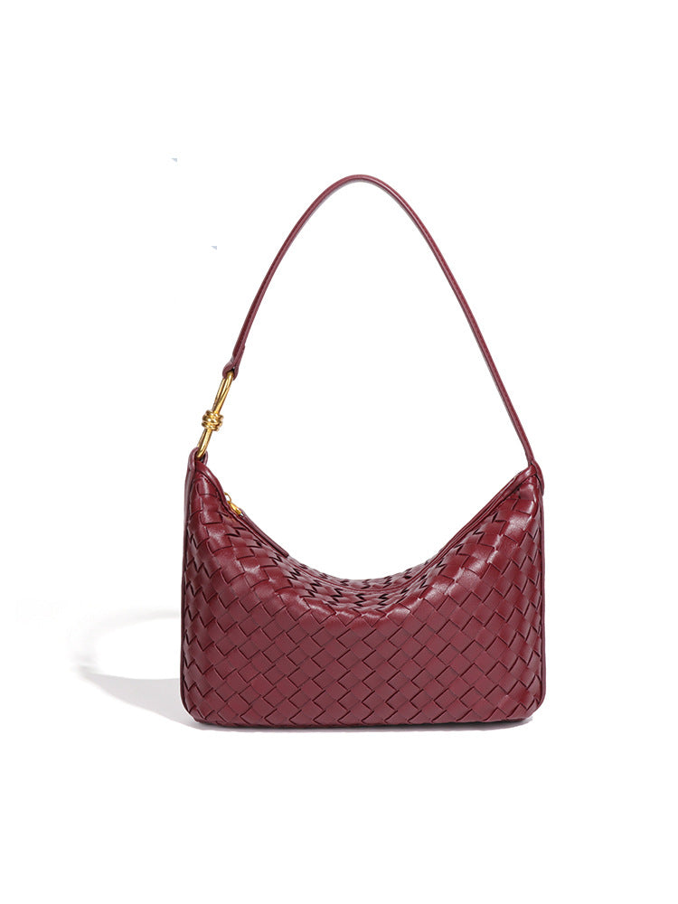 Women's Trend Hand-woven Lunch Box Large Capacity Women's Handbag