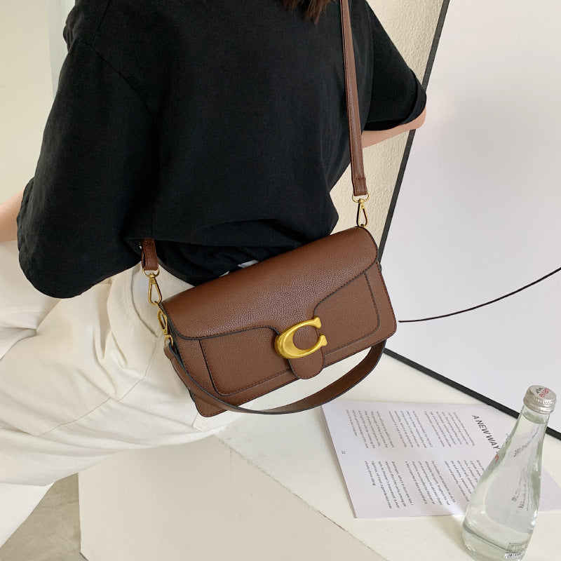 Unique Women's High-grade Graceful Fashionable Caviar Women's Messenger Bag