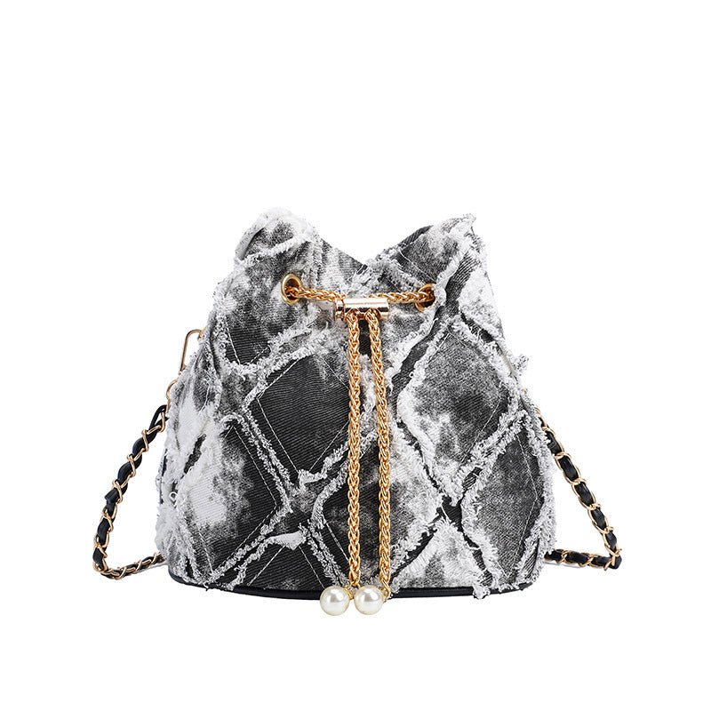 Popular Sweet Trendy Versatile Chain Fashion Rhombus Bags