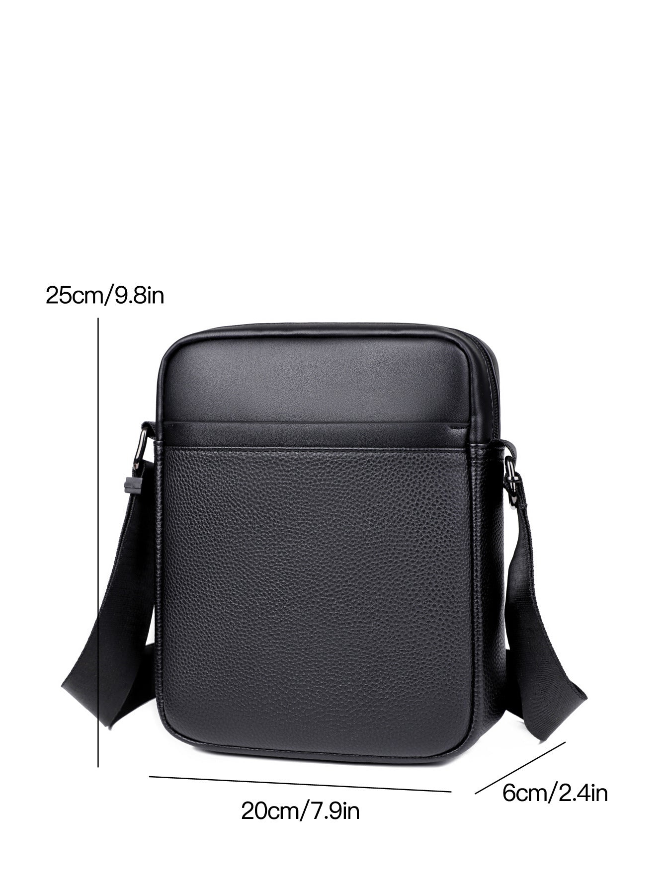 Attractive Men's Everyday Joker Simple Generous Men's Messenger Bag